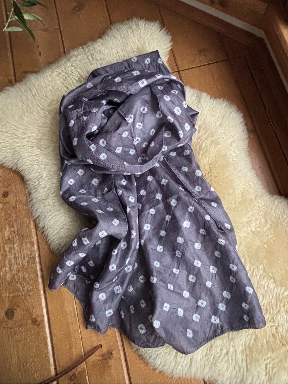 NWT Indian Silk Scarf